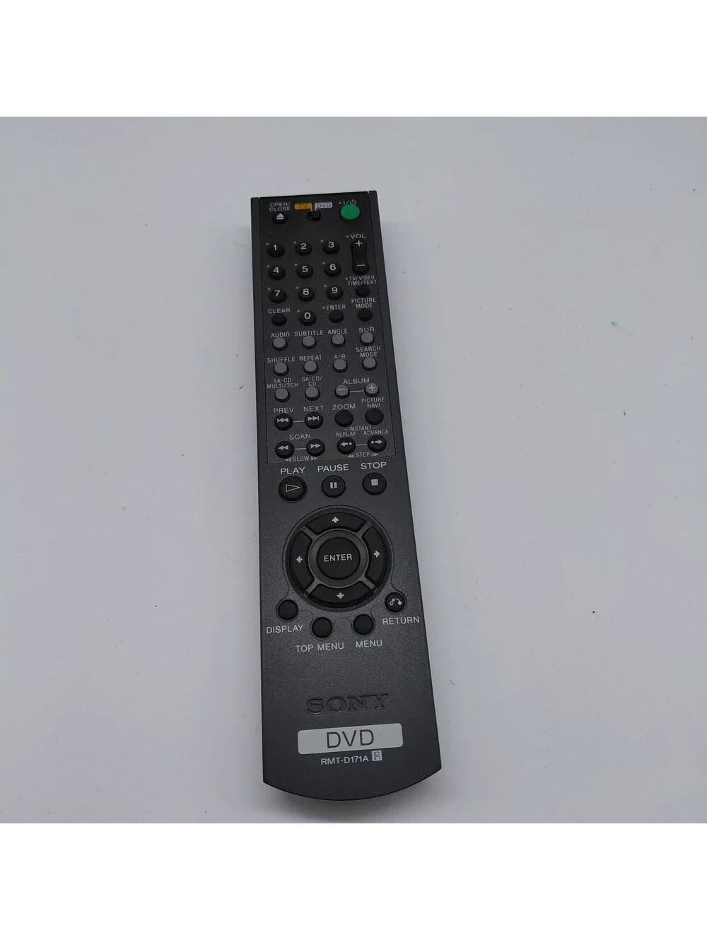 Sony RMT-D171A Genuine OEM DVD Player Remote Control Tested Working